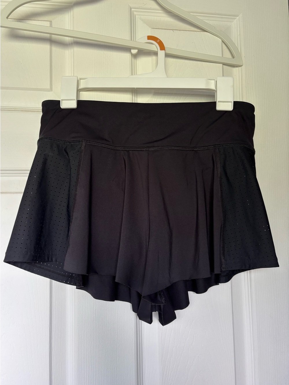 Athleta Black Perforated Athletic Skort